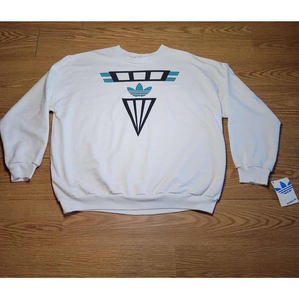 Vintage Adidas Men's 1988 Olympics Graphic Sweatshirt Size XL Made In USA